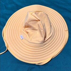 Orange Wide Brim Sun Hat